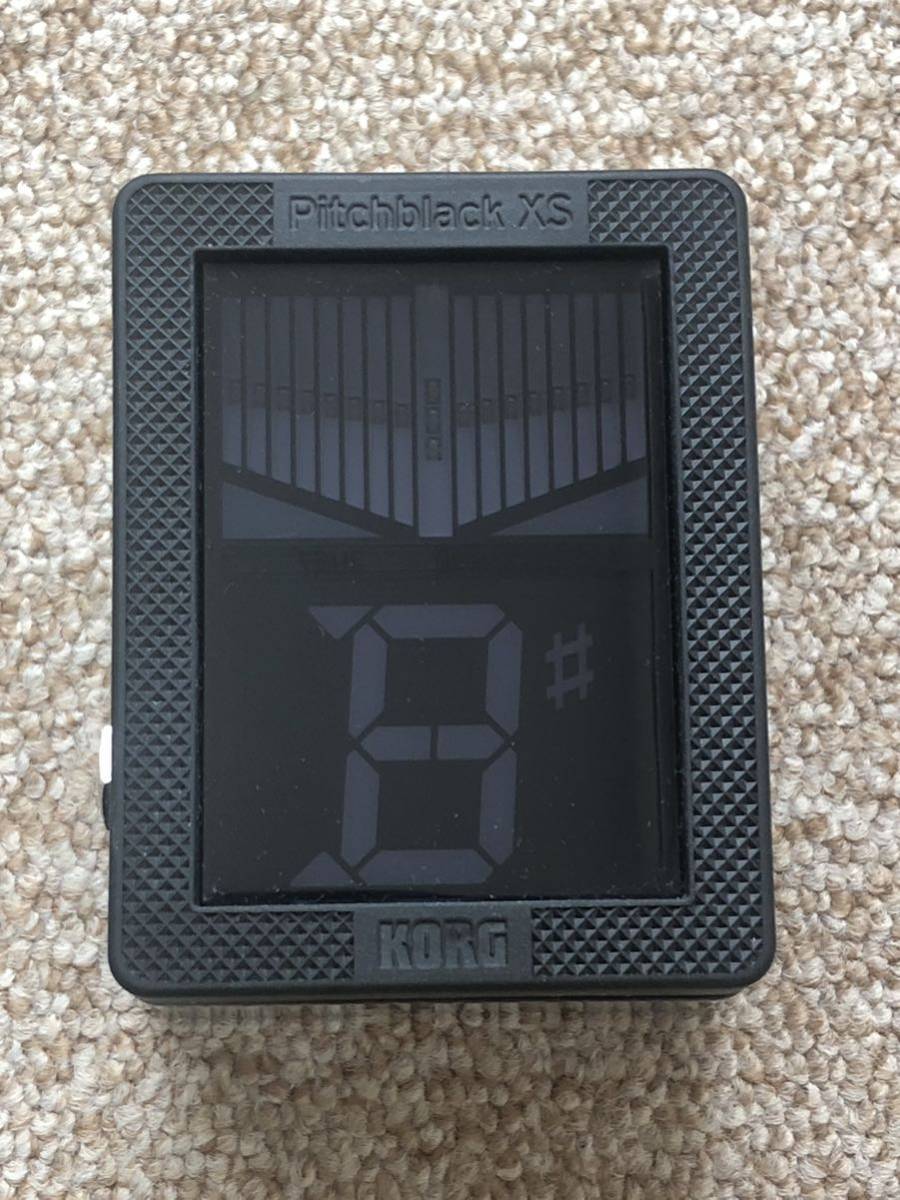 【美品】KORG Pitchblack XS チューナー バッファー アクセサリー チューナー