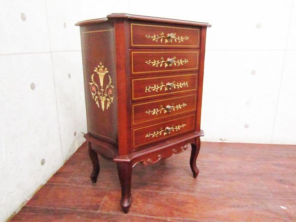 □展示品□ITALIA/イタリア最高級□象嵌加工□クラシック□猫脚