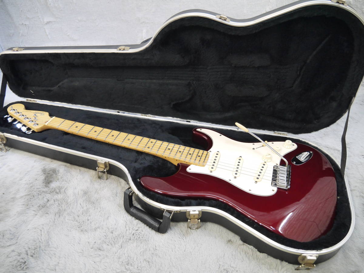 FENDER USA '93　Midnight Wine◆STRATOCASTER◆ハードケース付き