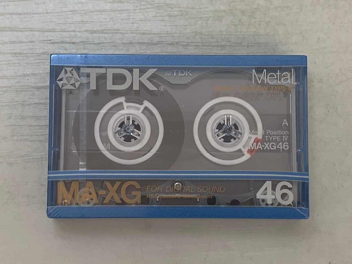 未開封】カセットテープ TDK Metal Position MA-XG46 メタル 未開封】カセットテープ TDK Metal Position MA-XG46 メタル