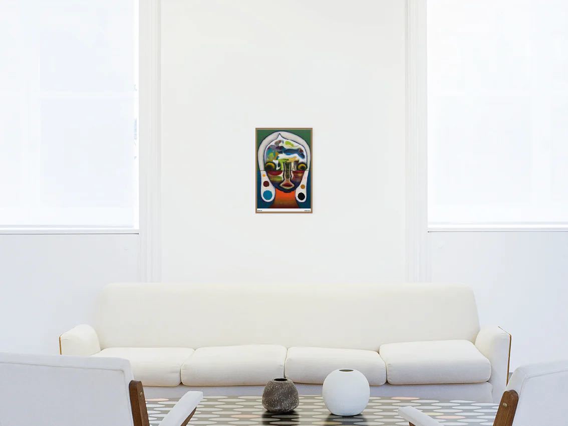 加藤泉 Izumi Kato (Jaune) 0 untitled poster (展覧会ポスター IZUMI 