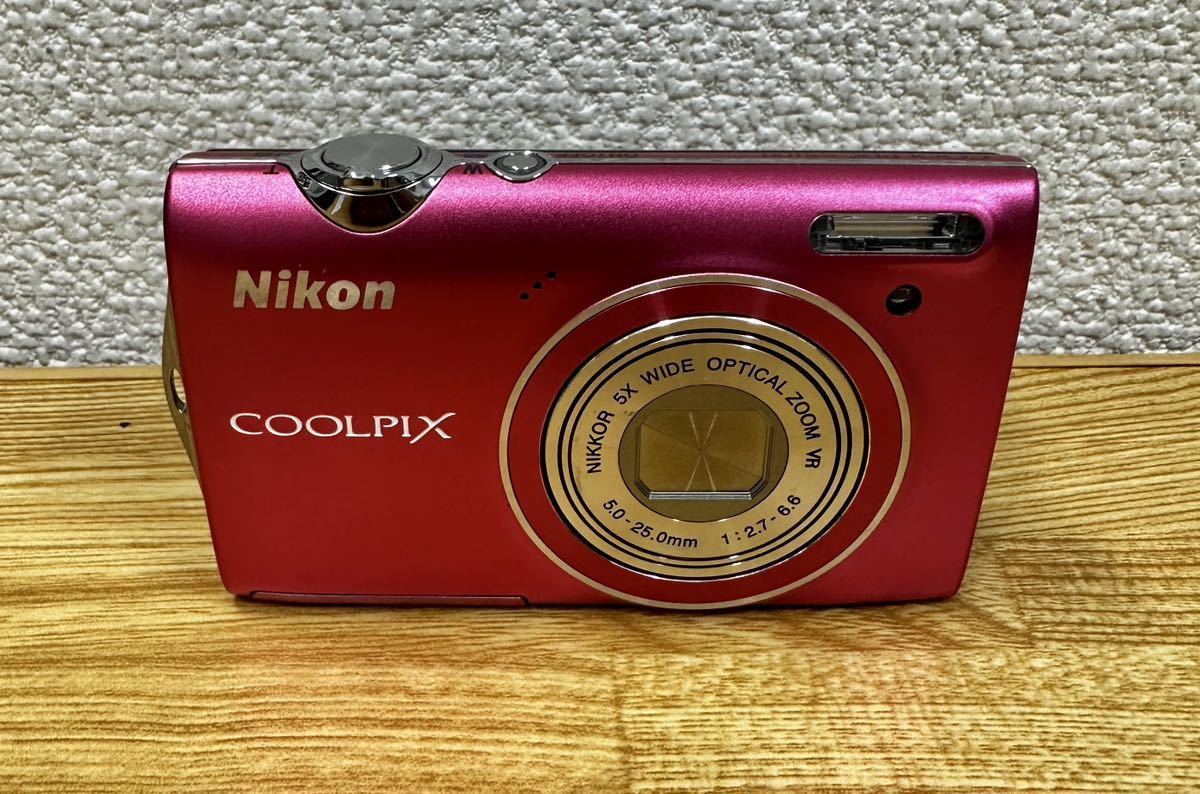 美品【Nikon】COOLPIX S5100 デジカメ ピンク 動作確認済み Nikon COOLPIX S5100 ニコン | デジタルカメラ (クールピクス