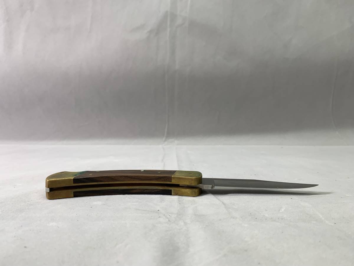 6＃H3c/1543　BUCK バック 折りたたみナイフ フォールディングハンター 110 アウトドア ケース付 現状/未確認　定形外510/60サイズ