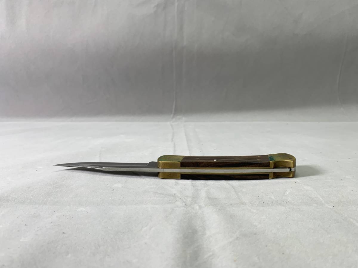 6＃H3c/1543　BUCK バック 折りたたみナイフ フォールディングハンター 110 アウトドア ケース付 現状/未確認　定形外510/60サイズ