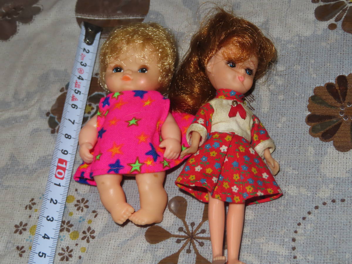 昭和レトロ タカラ 当時物 タカラ チビッコメイト系？ 2点 赤ちゃん