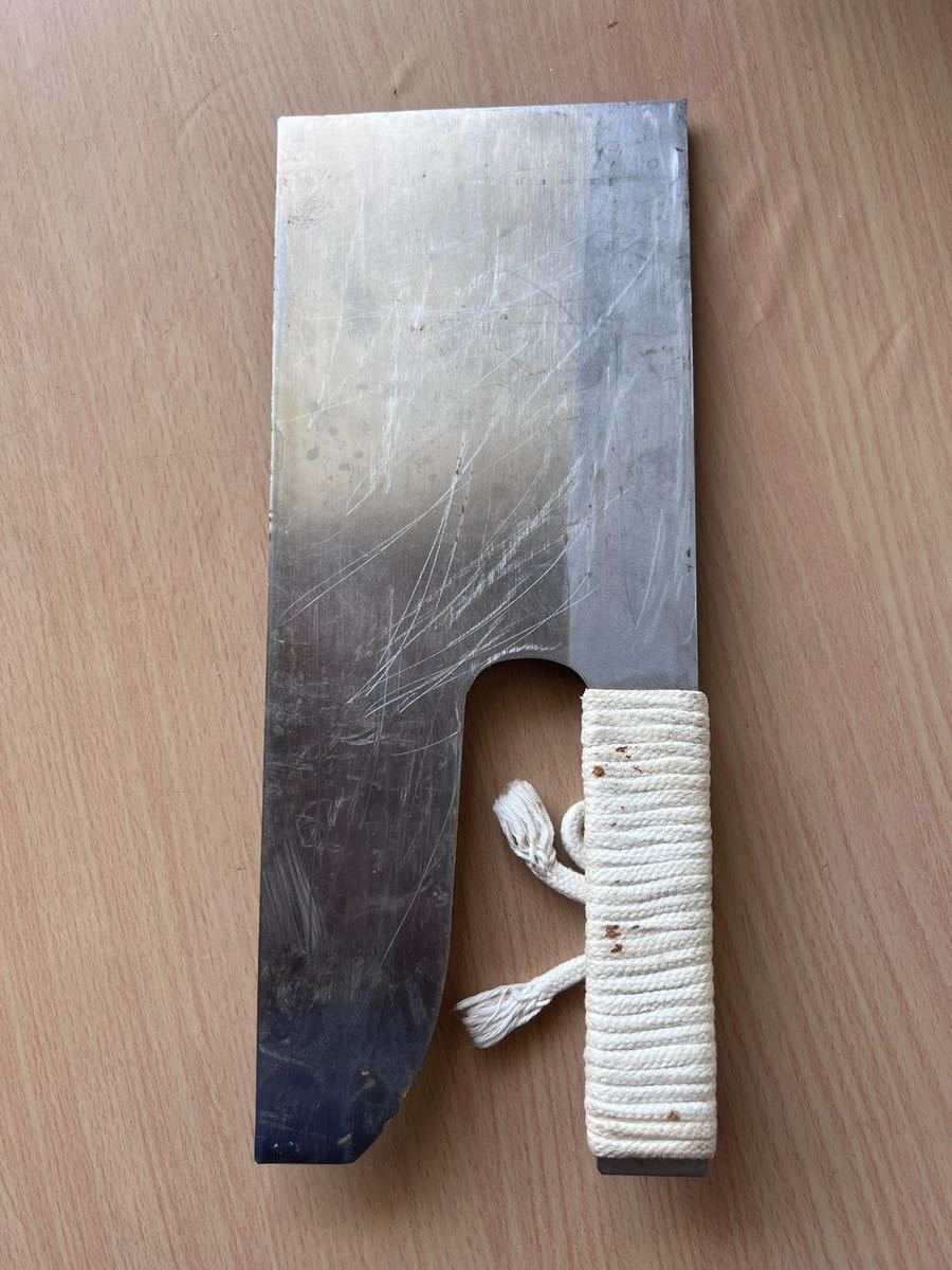 蕎麦包丁　麺切り包丁