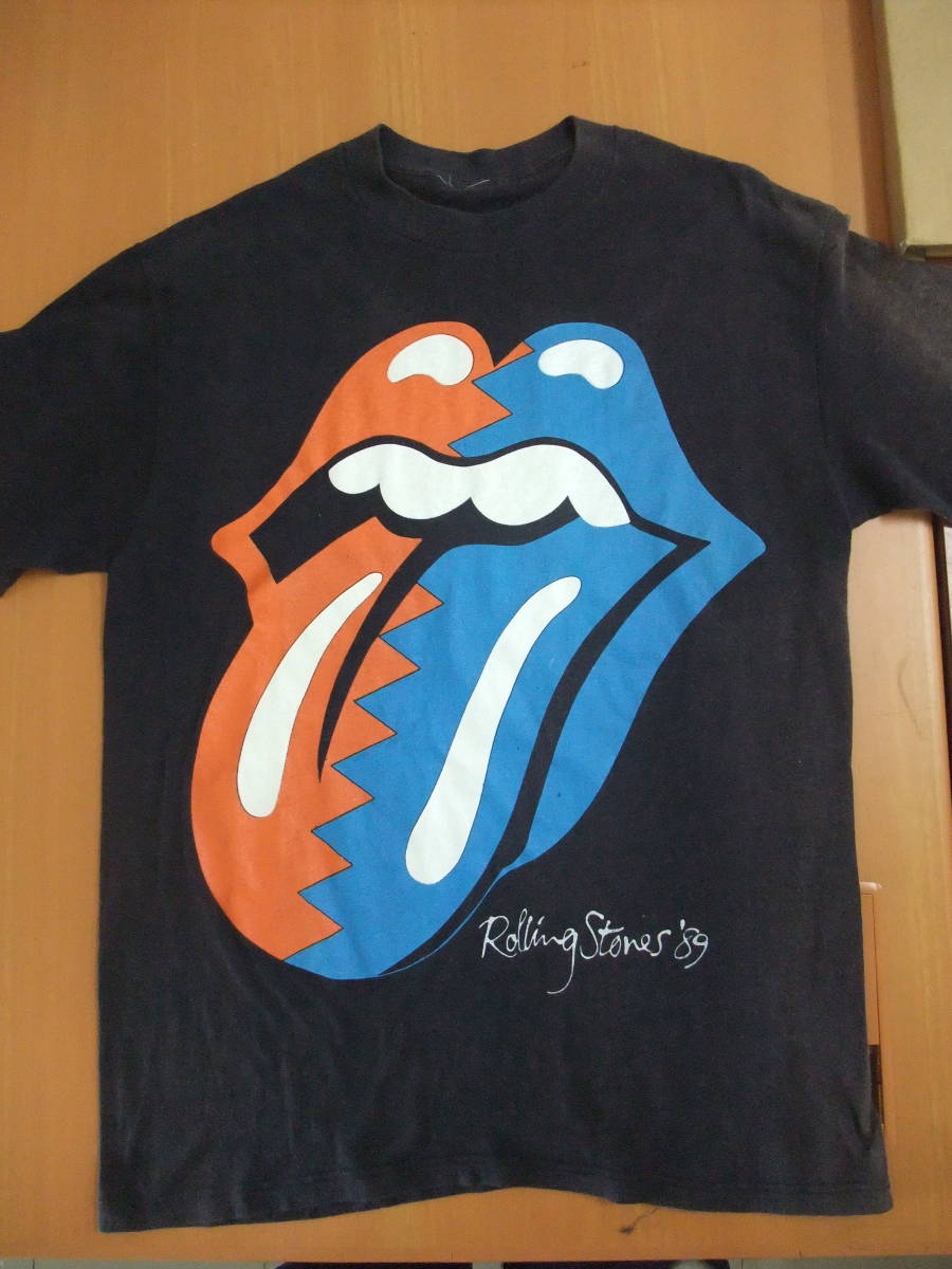 THE ROLLING STONES 1989 THE NORTH AMERICAN TOUR Tシャツ(M相当