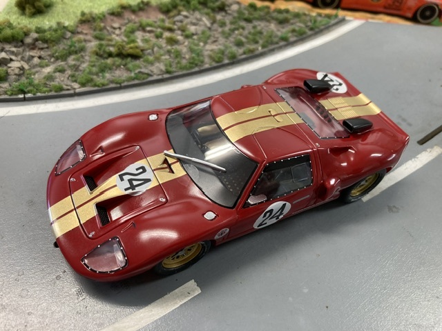 スロットイット、フォードGT40 Ford GT40 Slot white MkI Car-Union