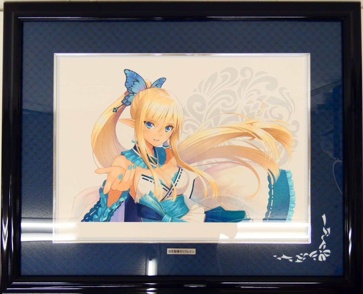 ㉙新品・保証書付 Tony　トニー「クレハ」ミクスドメディア アールビバン アールビバン 版画（作品保証書付）TONYミクスドメディア