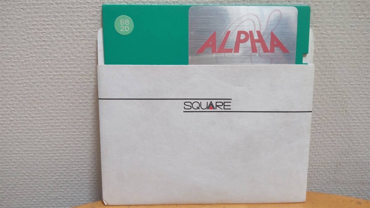 PC-8801 ALPHA アルファ 起動確認済み ALPHA アルファ PC-8801シリーズ 5インチFD スクウェア 起動確認済み