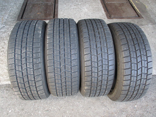 Ｙ－１３９６８　２１５／５０Ｒ１７　グッドイヤー　アイスナビ７　２０１８年製　８，９分山　４本