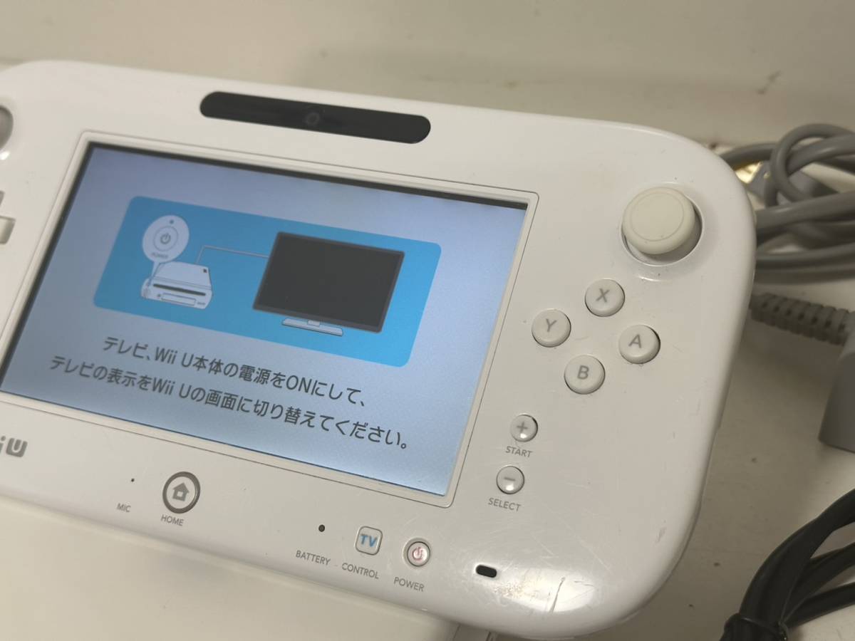 最大級サイト ☆1円～☆付属品完備☆ Wiiu 本体セット【ベーシック
