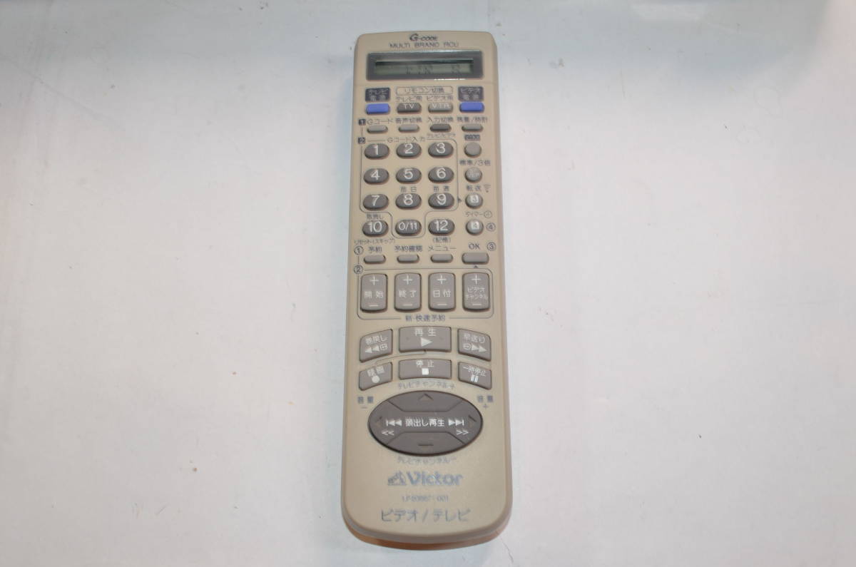 ☆美品 動作良好☆Victor ビクター ビデオデッキ HR-VXG200☆S-VHS 高