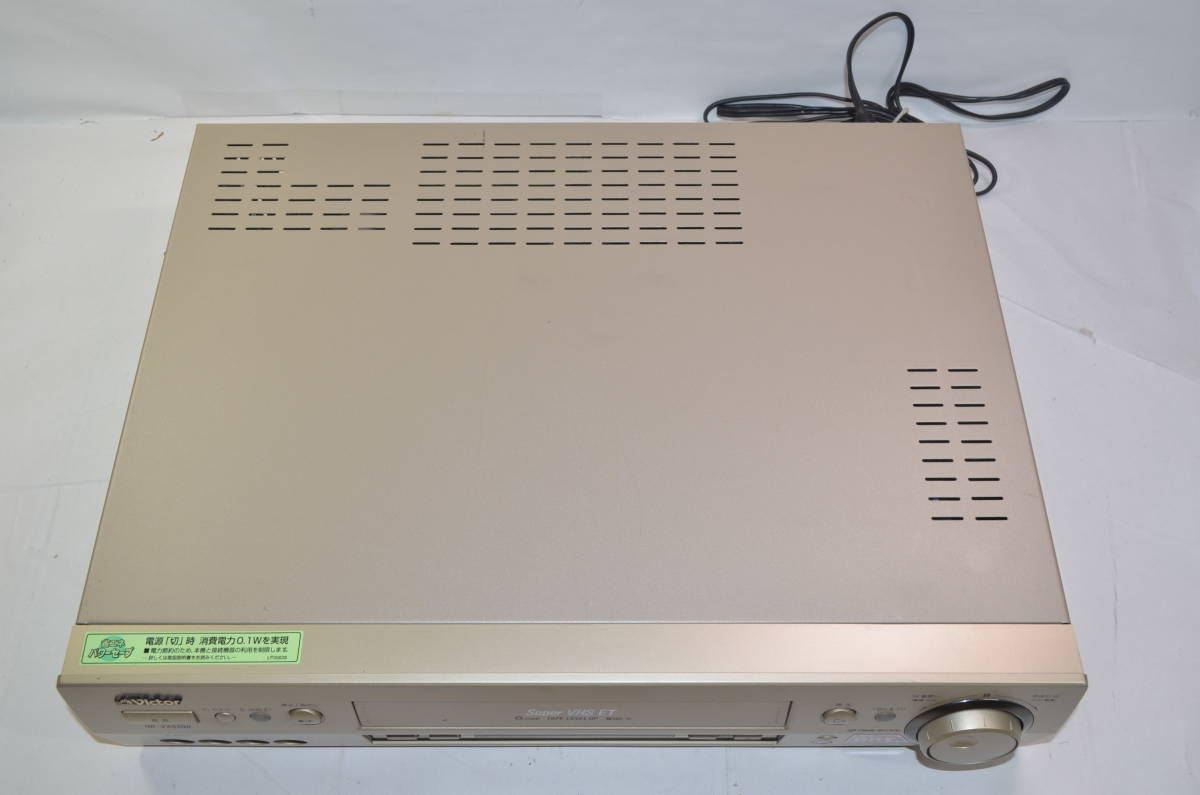 ☆美品 動作良好☆Victor ビクター ビデオデッキ HR-VXG200☆S-VHS 高