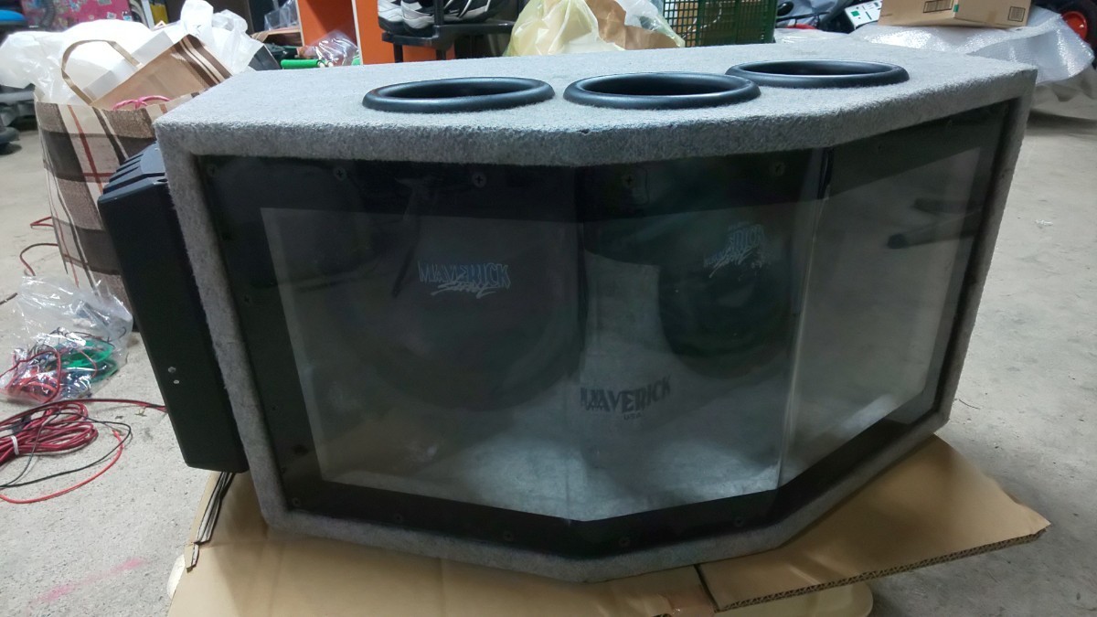☆マーベリック☆MAVERICKサブウーハー☆10インチ☆ マーベリック