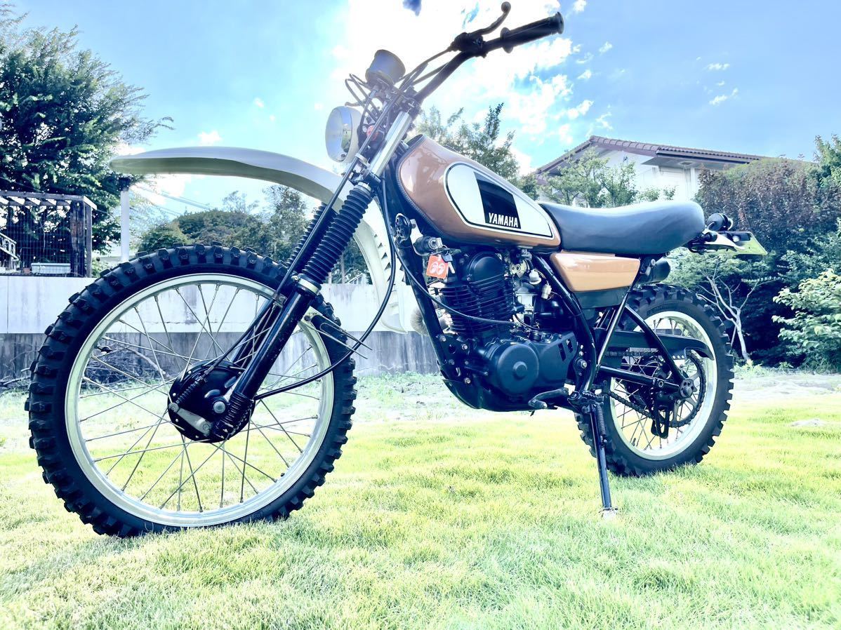ヤマハ XT250 3Y5 12V化済 カスタム 18インチ他 検索用エルシノア MT
