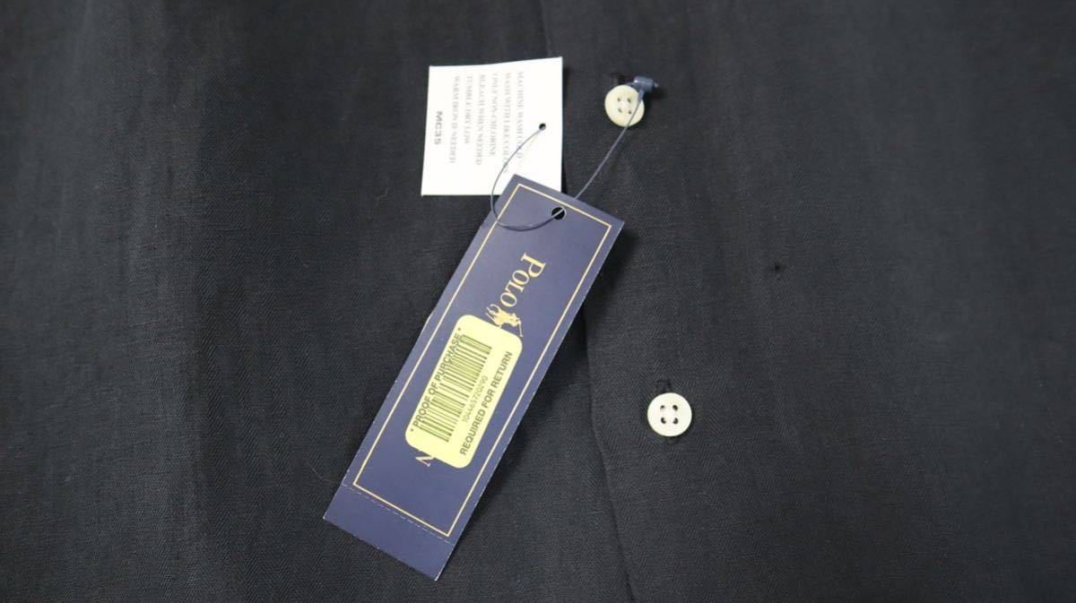 デッドストック Ralph lauren CALDWELL シャツ リネン L デッド