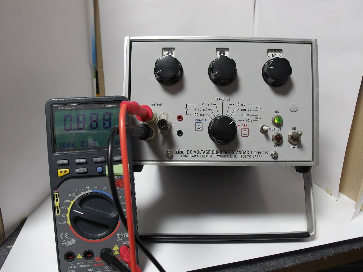 0 TYPE ジャンク：横河_直流標準電圧電流発生器 公式通販 横河