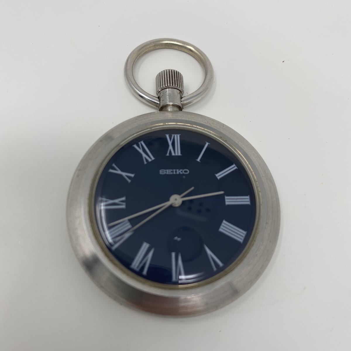 U SEIKO 懐中時計 セイコー SILVER シルバー 45-2000 JAPAN-A 990150 