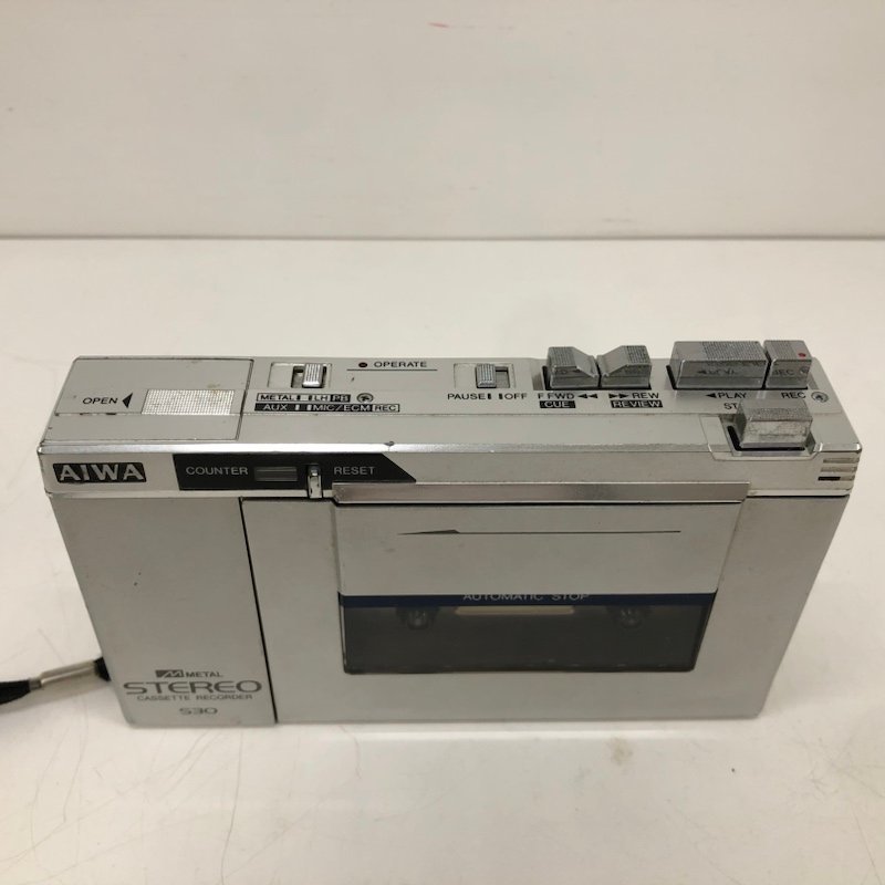 ジャンク品】AIWA アイワ カセットボーイ TP-S30 カセットプレーヤー ジャンク品】AIWA アイワ カセットボーイ TP-S30 カセットプレーヤー
