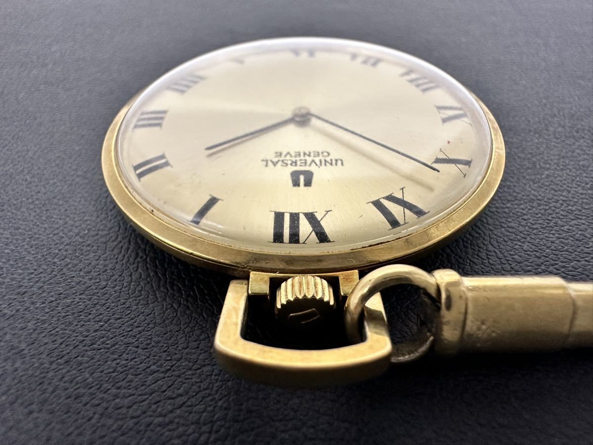 UNIVERSAL GENEVE 腕時計 手巻き 稼働中 ユニバーサル