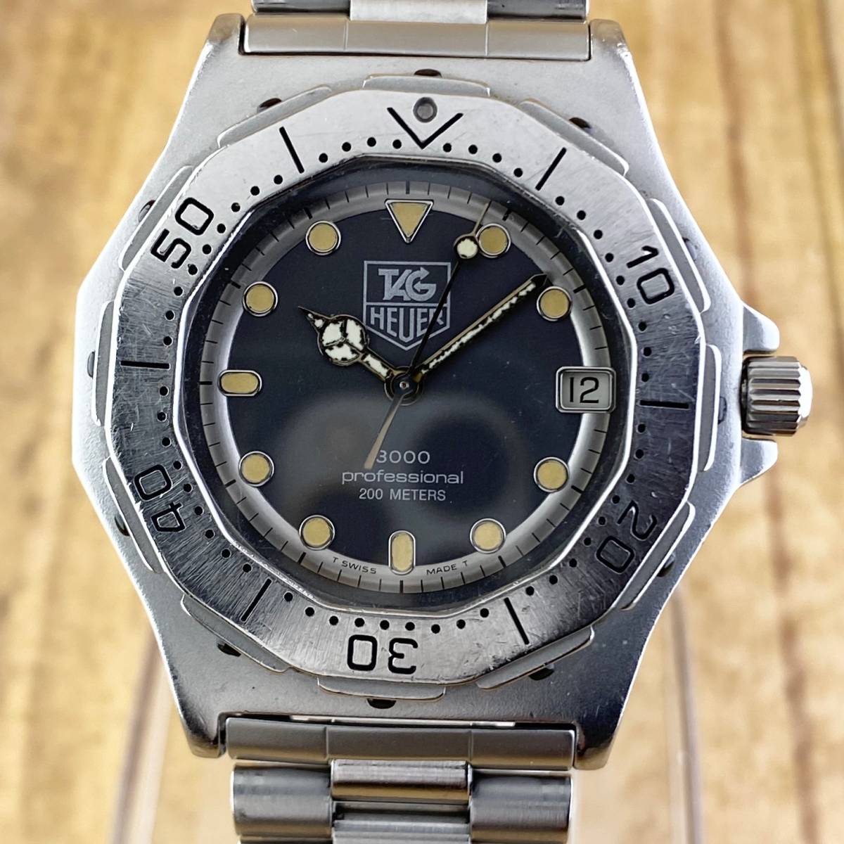 TAG HEUER タグホイヤー HEUERタグホイヤー クォーツ 腕時計メンズ動作 