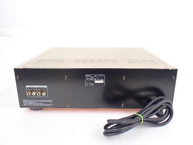 SONY ソニー TC-KA7ES カセットデッキ リモコン/説明書付 ∴ 6A5CD-7