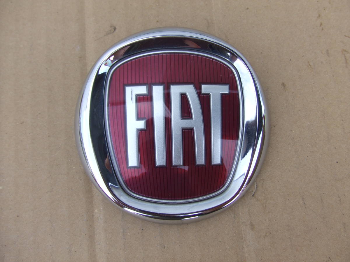 ★ フィアット500 FIAT 31209 フロントエンブレム ★ 312 FIAT 500 ツインエア ラウンジ エンブレム