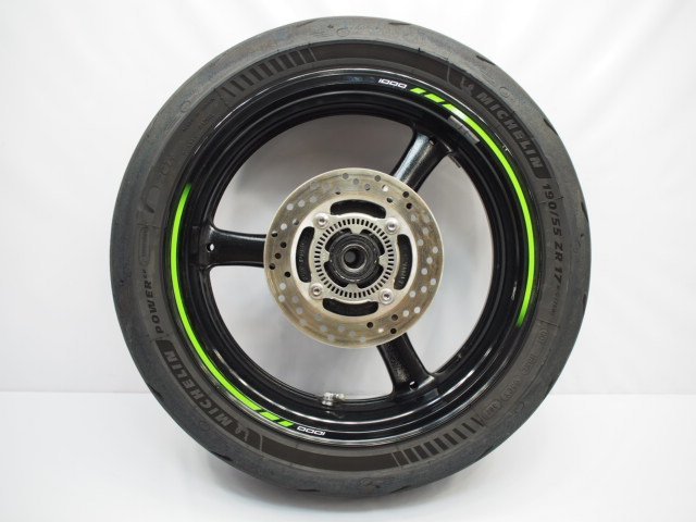 タイヤ・ホイール HAYATOM8R ZX-10R純正リアホイール 後ろホイール 17x6.00 R-0115刻印 ZX10R