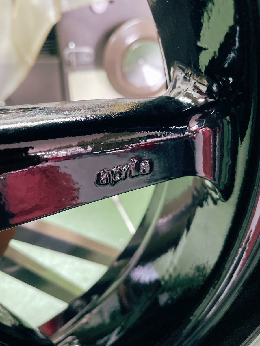 アプリリア純正 リヤホイール RS250 4.50-17 JWL ローター付き 曲がり