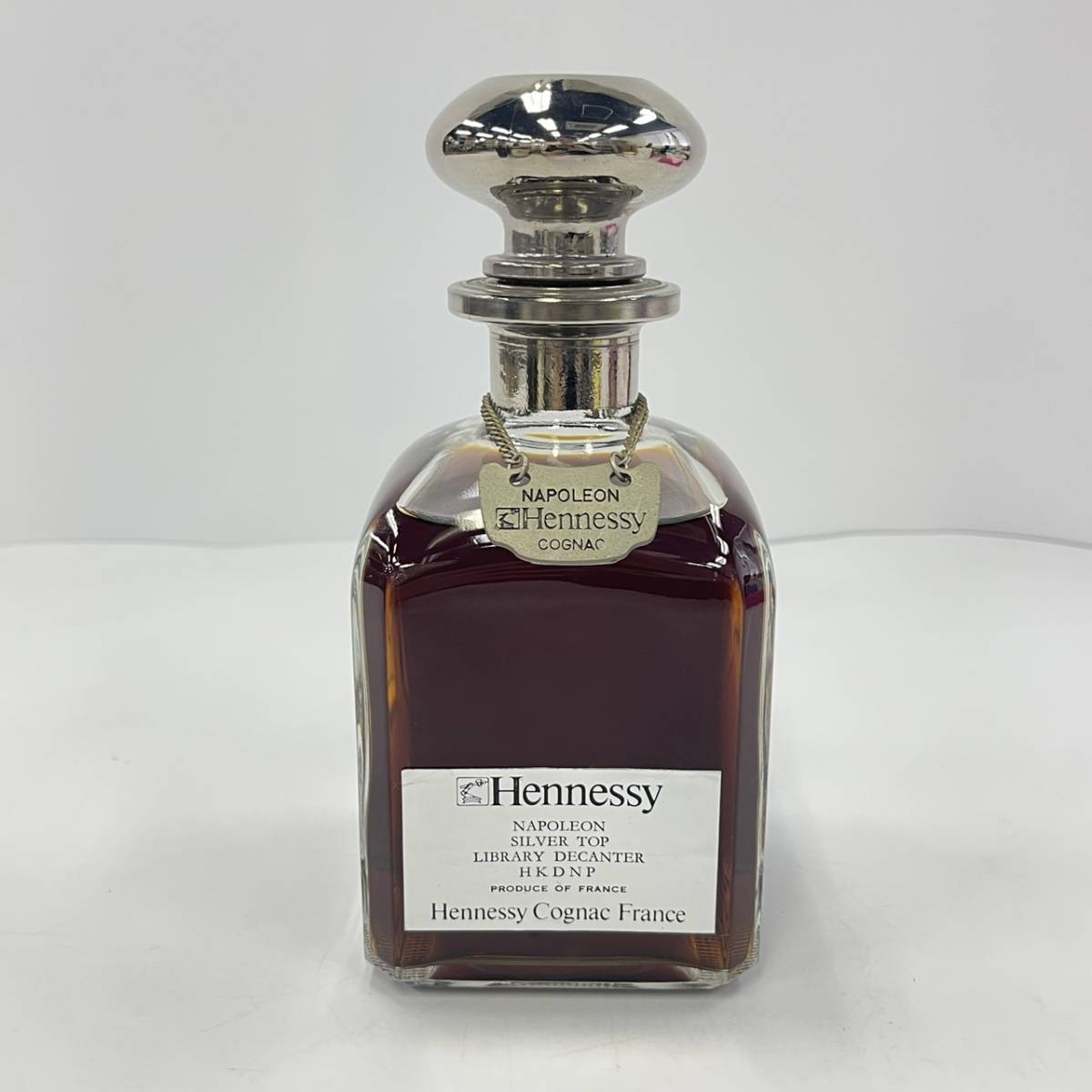A081-65 酒 NAPOLEON Hennessy COGNAC SILVER TOP ナポレオン ヘネシー