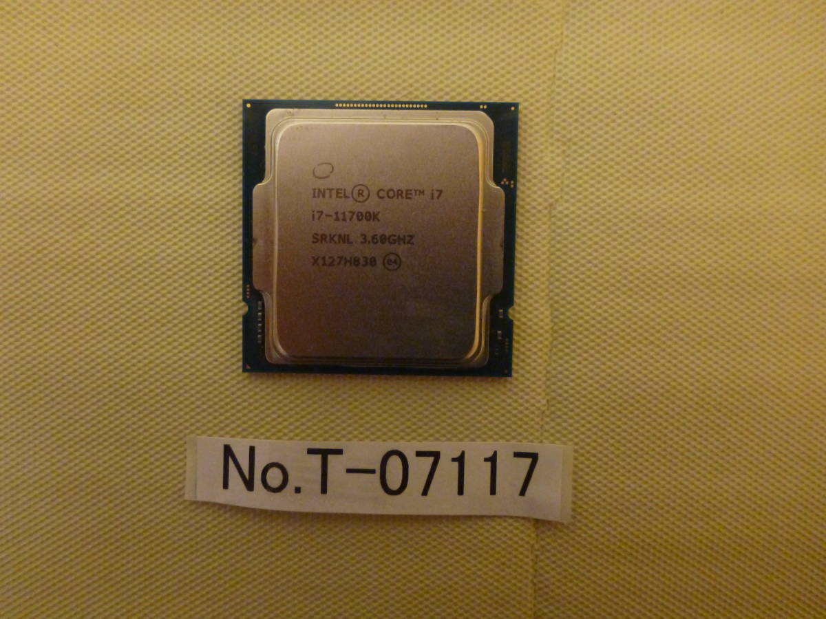 ⁄ Core 管理番号 第11世代Intel Coreプロセッサ初の“T”型番、TDP 35W