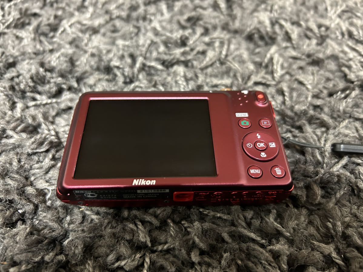 Nikon S3500 Digital 0 (Orange) (20MP, Nikon COOLPIX S3500