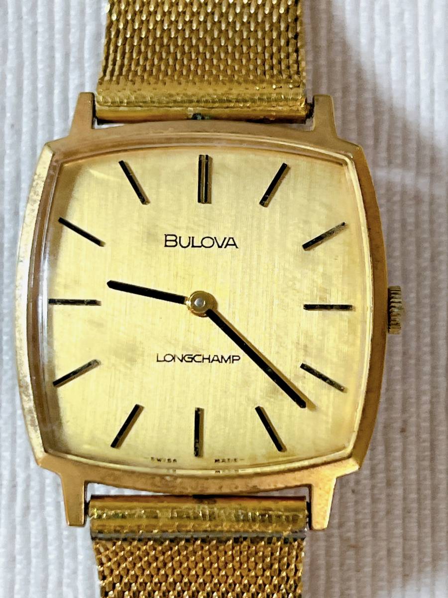 23:24 1円～ジャンク品 ブローバ 手巻き rRー12 ヴィンテージ K18 RUKO 17