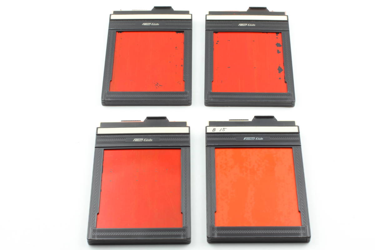 ◇実用品◇ フィデリティ FIDELITY Elite 4x5 CUT FILM HOLDER 4枚