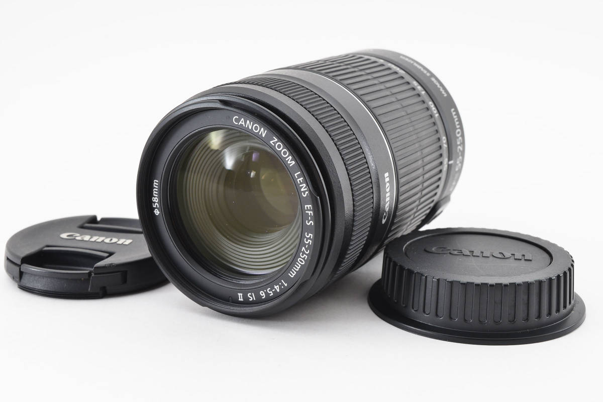 Canon EF-S 55-250mm F4-5.6 IS II キャノン カメラ レンズ #1589