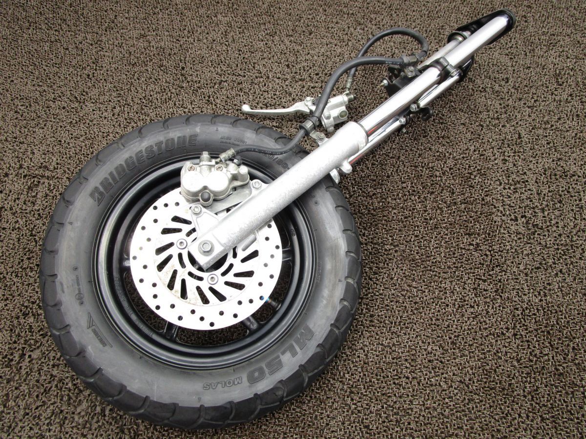 XR100モタード XR100 フォーク 4ミニ フロント足回り一式