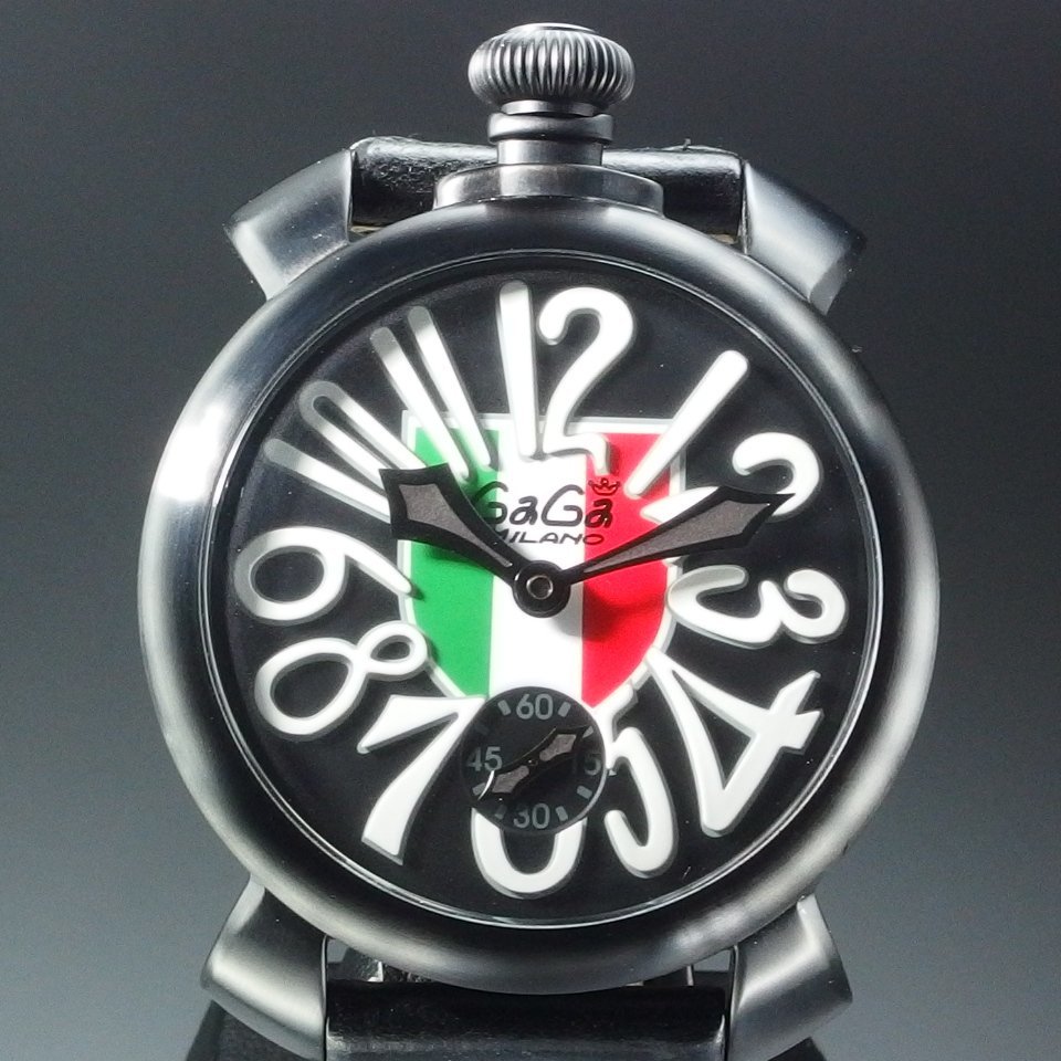 ◇299本限定◇ GaGa MILANO ガガミラノ マヌアーレ48 48mm SS/革 手