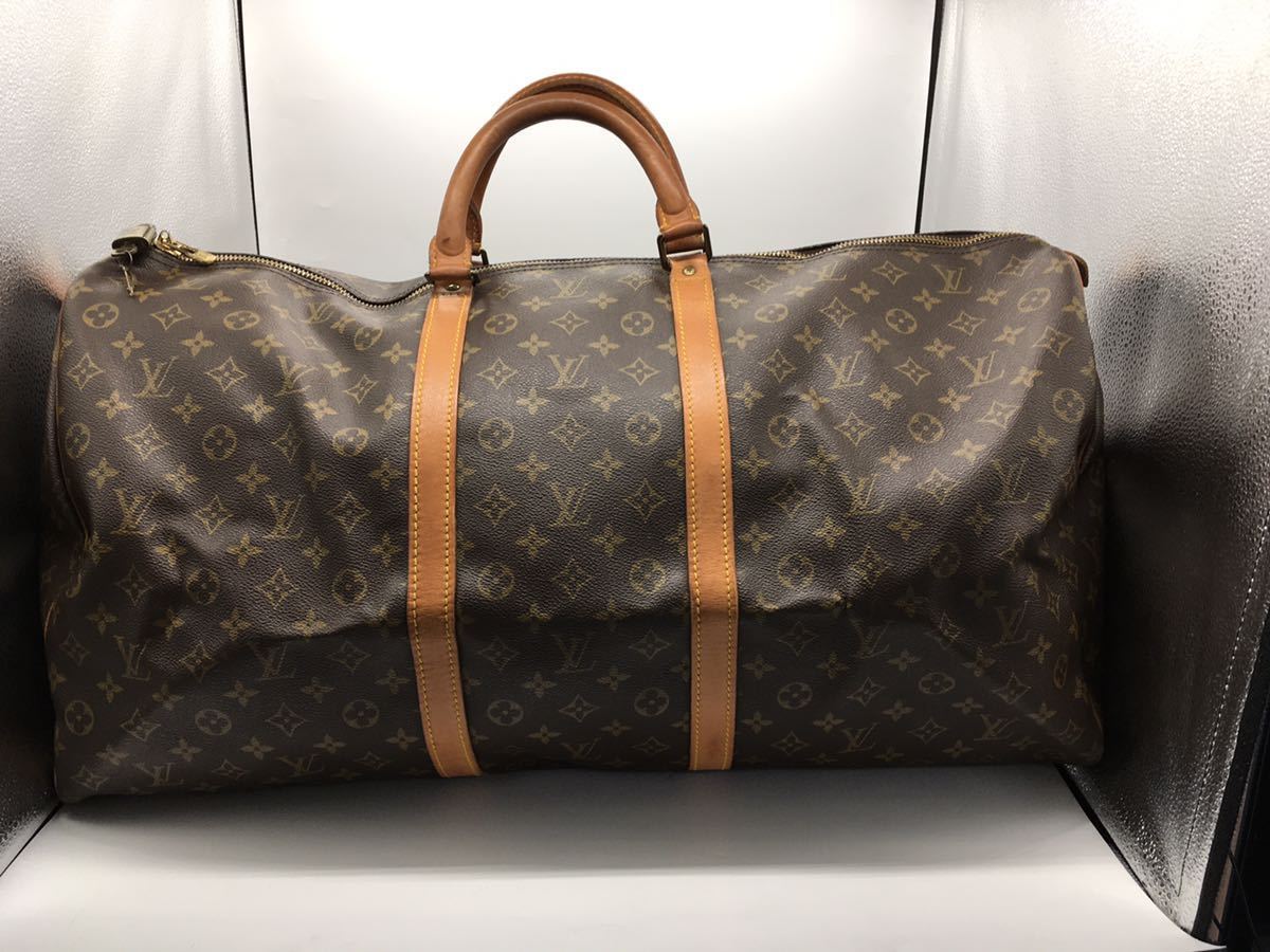 1円【ルイヴィトン 】キーポル LOUIS VUITTON モノグラム ボストンバッグ ルイヴィトンボストンバッグ 