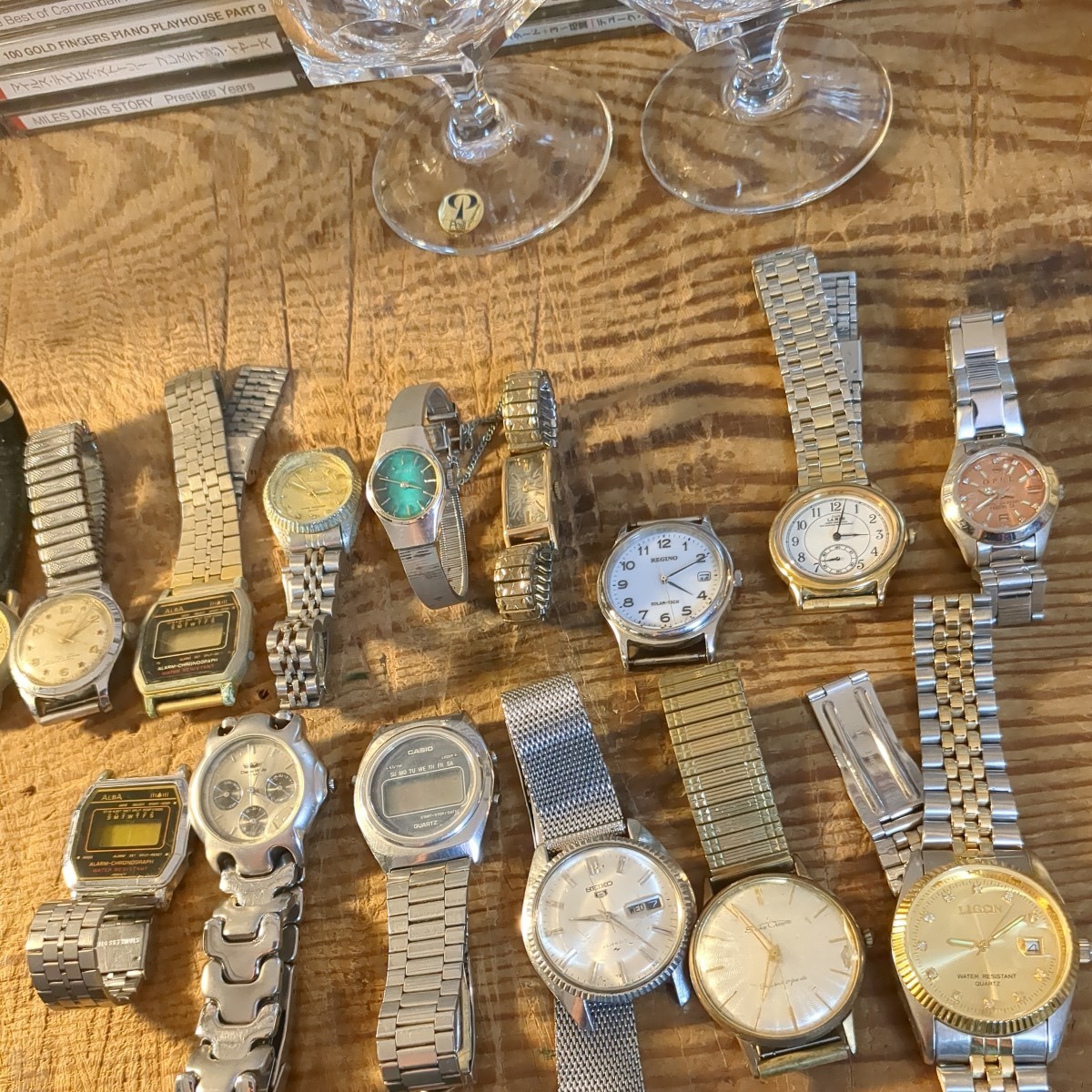 古い時計 ジャンク SEIKO CASIO CITIZEN 時計6個セット SEIKO・CASIO