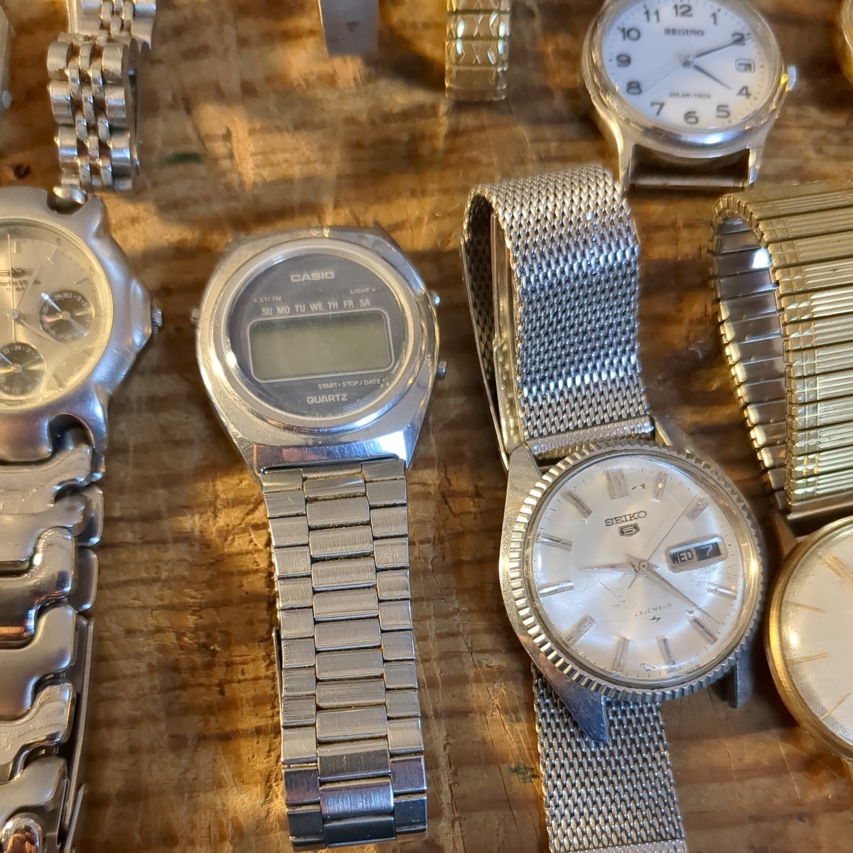 古い時計 ジャンク SEIKO CASIO CITIZEN 時計6個セット SEIKO・CASIO