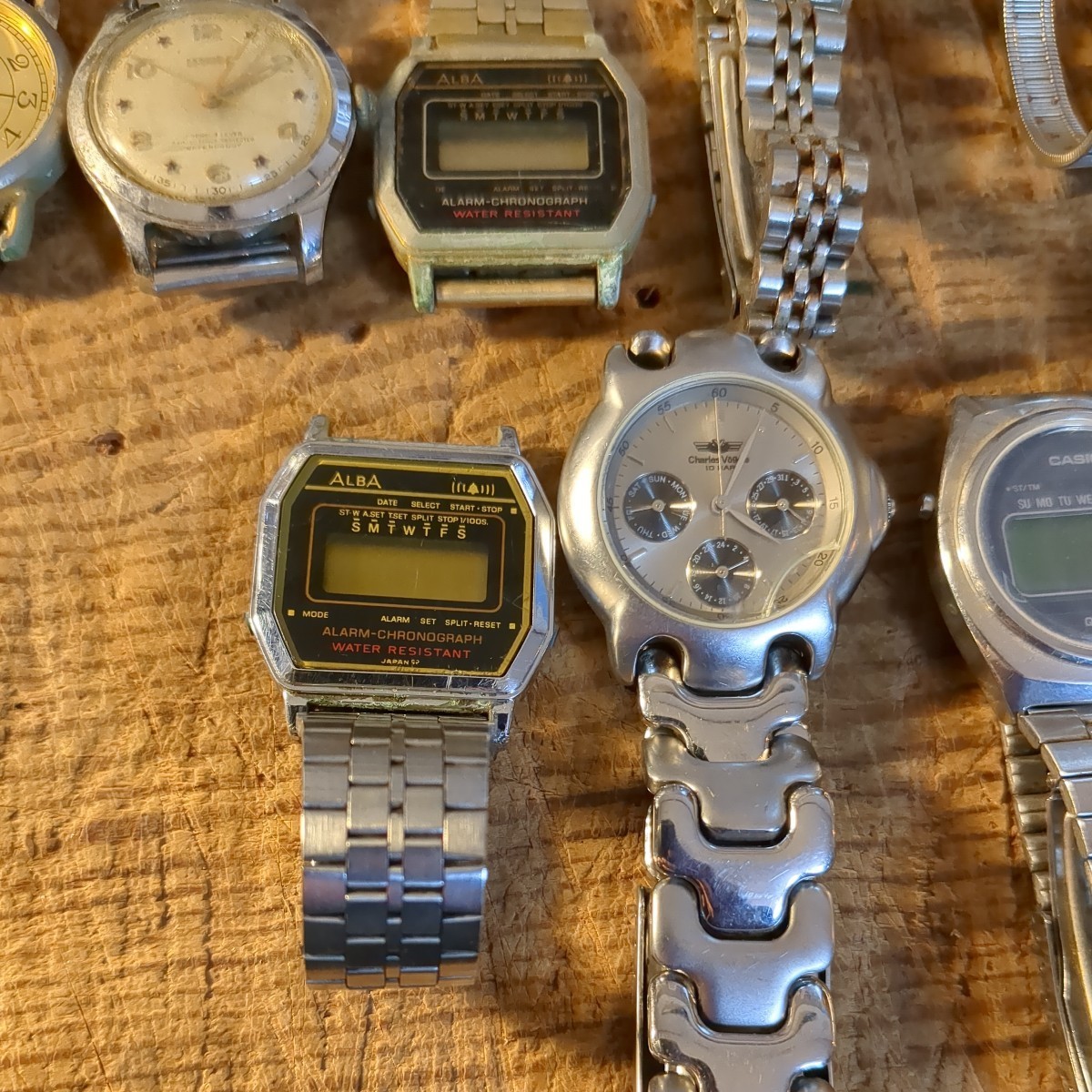 古い時計 ジャンク SEIKO CASIO CITIZEN 時計6個セット SEIKO・CASIO