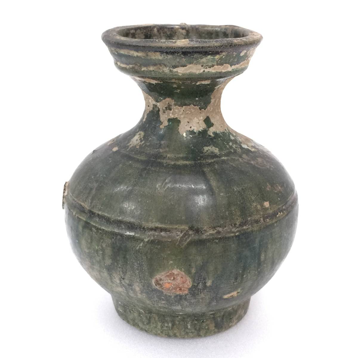 T54 T54 中国古玩 漢緑釉銀化小壷 漢時代 古美術 中国美術 骨董 唐物