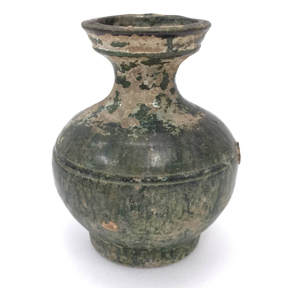 T54 T54 中国古玩 漢緑釉銀化小壷 漢時代 古美術 中国美術 骨董 唐物