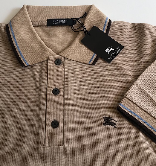 BURBERRY BLACK LABEL バーバリーブラックレーベル 半袖ポロシャツ