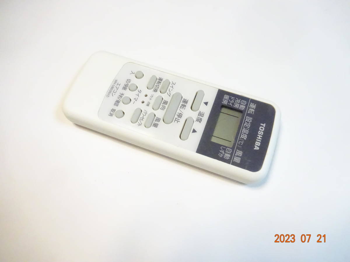 東芝 WH-UB03NJ① エアコン用リモコン RAS-2212D/RAS-2512D/RAS-2812D/RAS-3612D/RAS ...