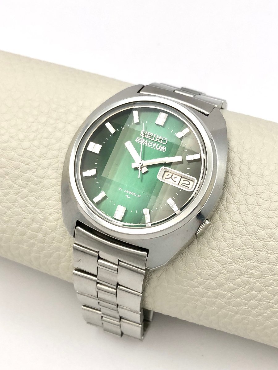 セイコー SEIKO 5ACTUS 21石 7019-7350 自動巻き 腕時計 稼働品