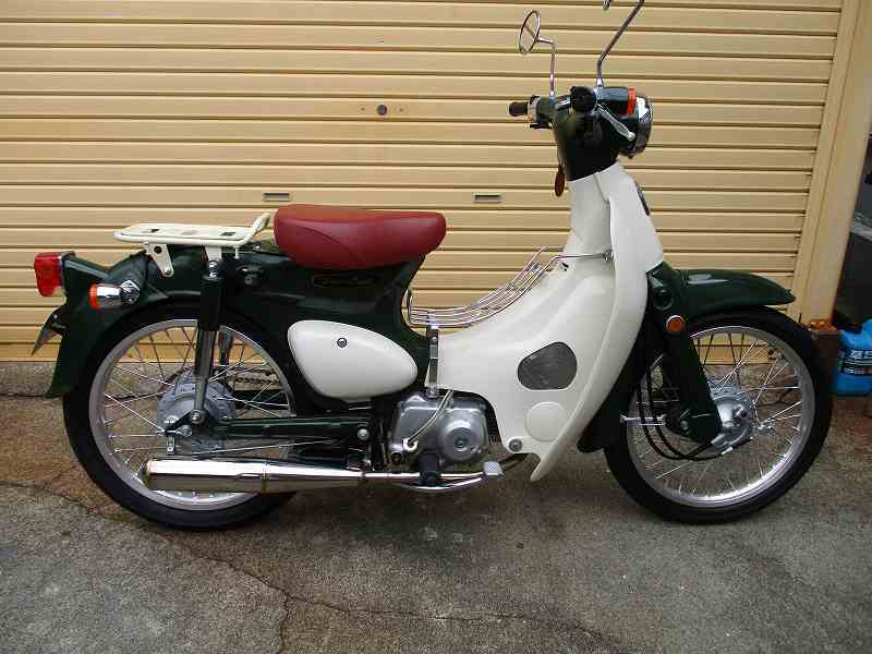 ホンダスーパーカブC50ホイール前後 美品 リトルカブの17インチ化にも