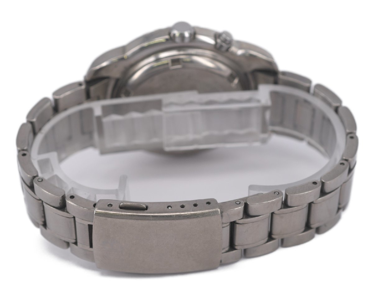 レアモデル【SEIKO】セイコー ブライツ キネティック GMT 5M65-0A80 