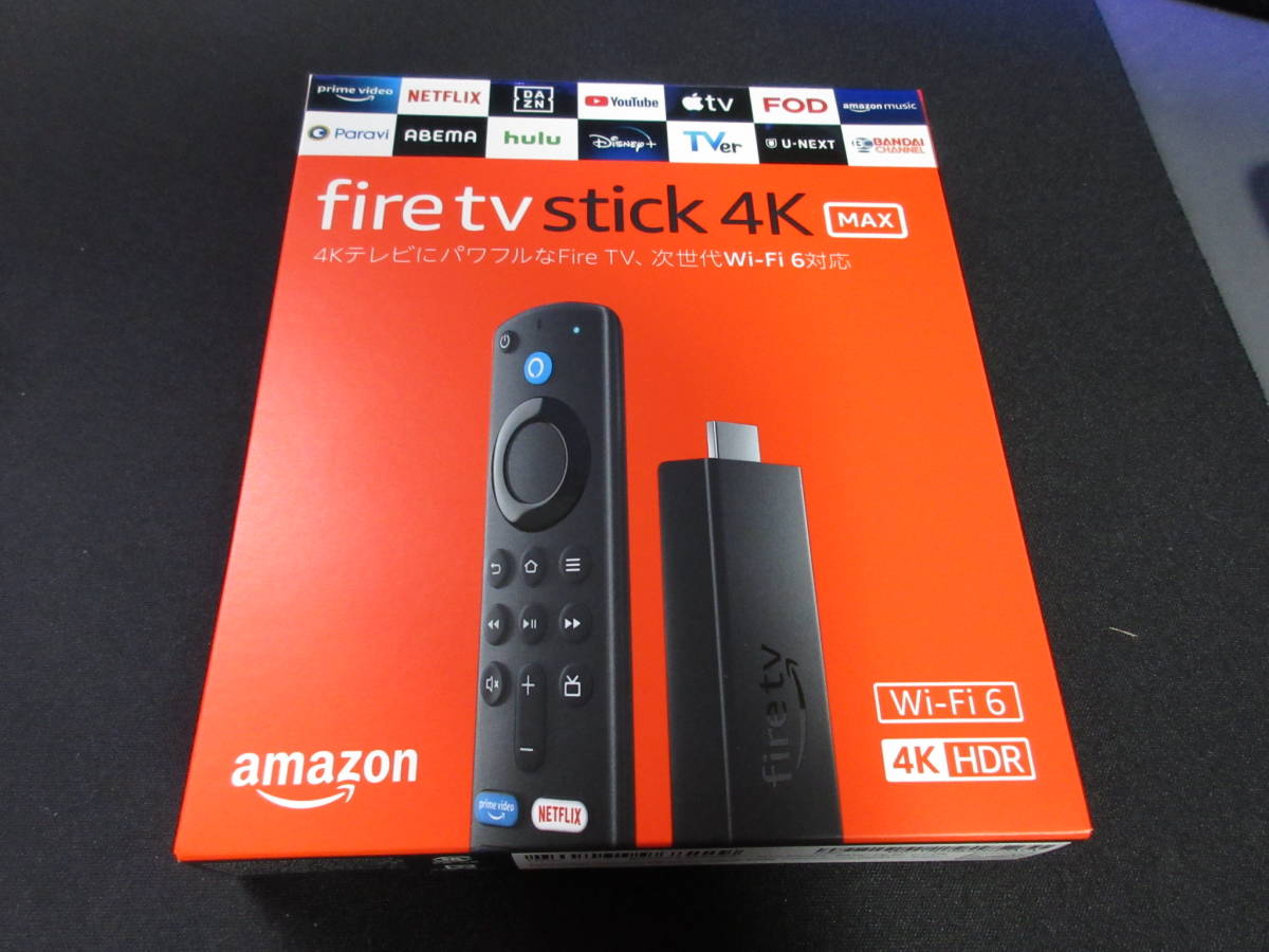 即決4300円送料込み！新品 Fire TV Stick 4K Max Alexa対応音声認識リモコン